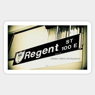 Regent Street1, Inglewood, CA by Mistah Wilson Sticker